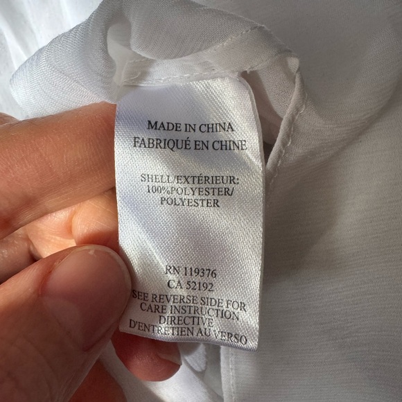 Helmut Lang Sheer Black and White Tank - Picture 7 of 7